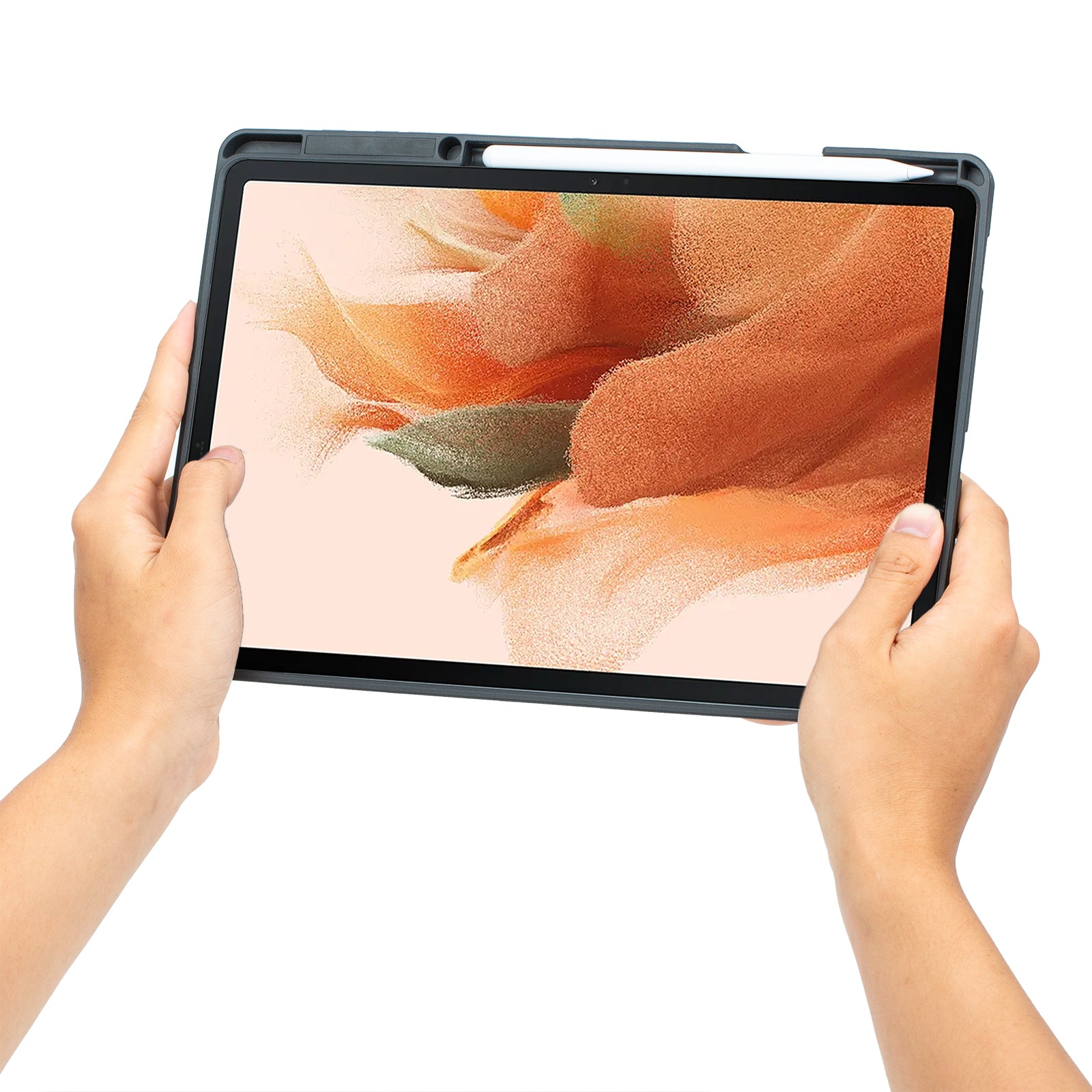 T970B-AS pro Samsung Galaxy Tab S7+ T970 / S7 FE T730 / S8+ X800 Odnímatelná Bluetooth klávesnice Pouzdro na chytrý tablet s touchpadem / podsvícením T970B-AS pro Samsung Galaxy Tab S7+ T970 / S7 FE T730 / S8+ X800 Odnímatelná Bluetooth klávesnice Pouzdro na chytrý tablet s touchpadem / podsvícením